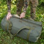 Сумка-баул олива 120л Kiborg - Зображення 10