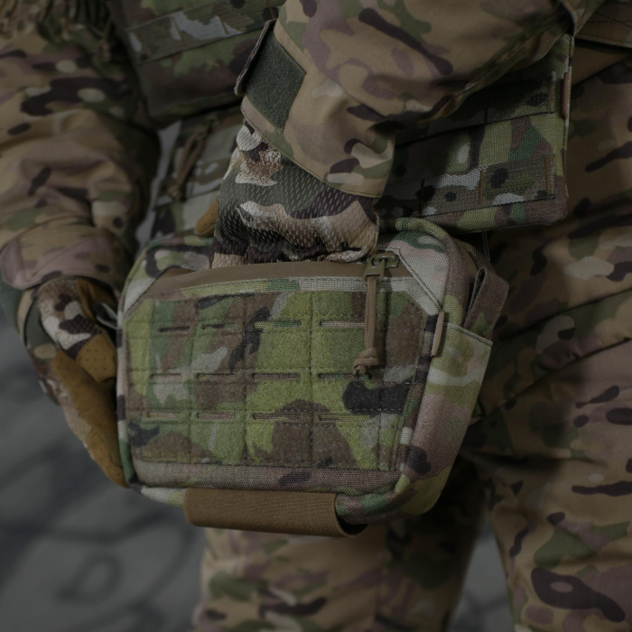 Сумка-напашник M Militex Cordura original USA Мультикам з NIR-просоченням - Зображення 8