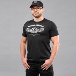 Футболка з принтом "ARMOLINE" BLACK (Бавовна) - Зображення 6