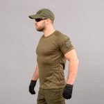 Термофутболка тактична "S.W.A.T." OLIVE (CoolPass) - Зображення 2