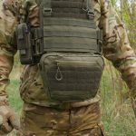 Сумка-напашник XL Kiborg GU Cordura з NIR-просоченням (Хакі) - Зображення 7