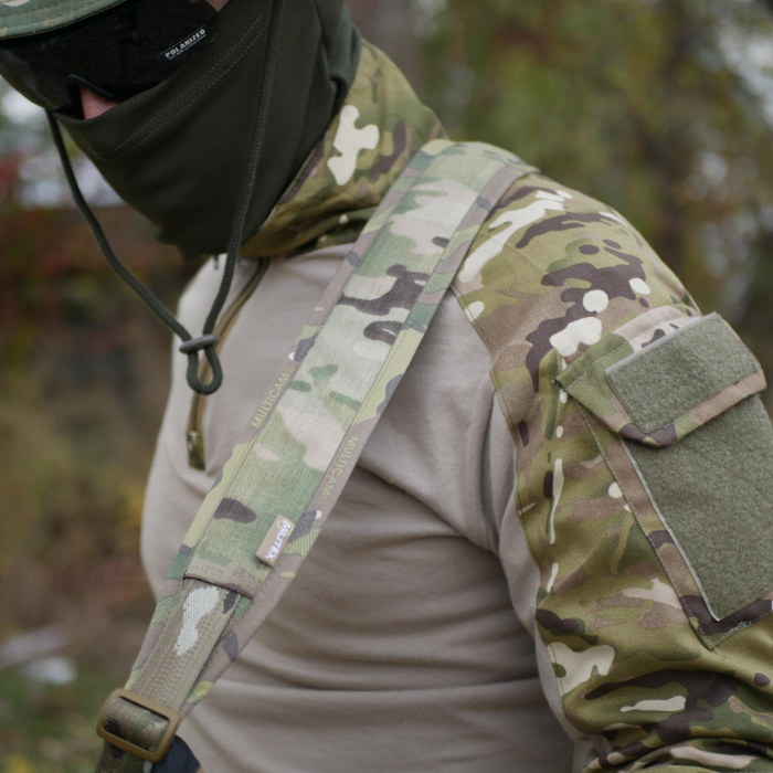 Двоточковий збройовий ремінь з QD антабками M-lok та швидким регулюванням Multicam USA - Зображення 8