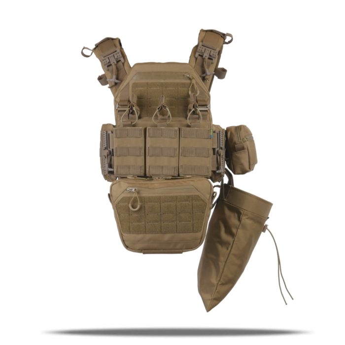 Комплект плитоноска Kiborg GU Gen.2 + 6 підсумків Койот - Зображення 4