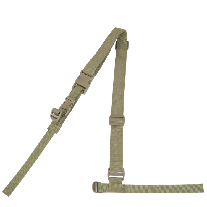 Поліамідний ремінь 3-х точковий для АК,РПК Олива - Зображення 2