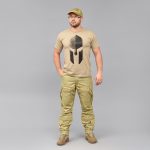 Футболка з принтом "GLADIATOR" KHAKI (Бавовна) - Зображення 6