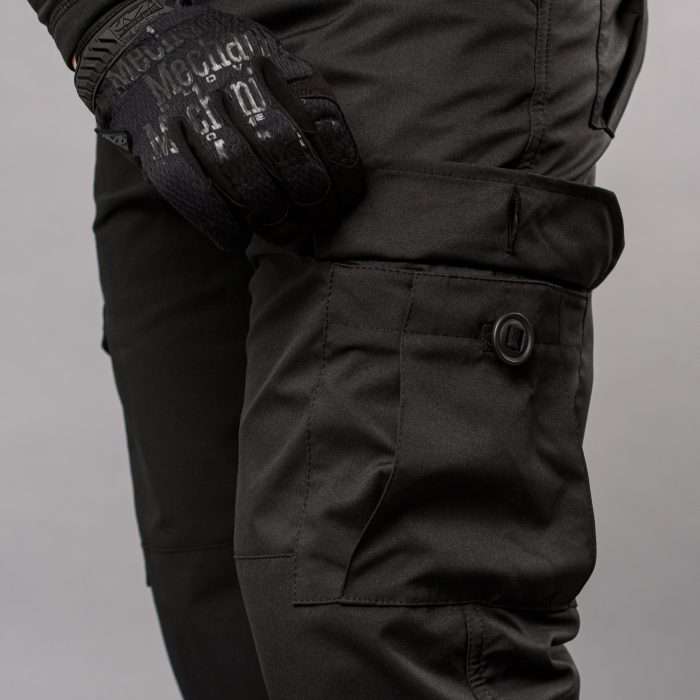 Штани зимові "RAPTOR-3" BLACK (Мембрана + Мікрофліс) - Зображення 7