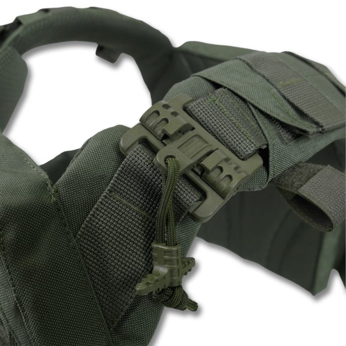 Плитоноска Kiborg GU Gen.2 + з'ємна панель для трьох магазинів Хакі - Зображення 9