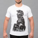 Футболка з принтом "LEGION" WHITE (Бавовна) - Зображення 4