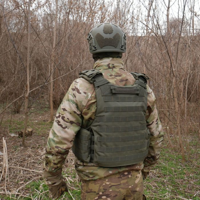 Бронежилет Modular X-1 Kiborg Хакі (без підсумків) - Зображення 8