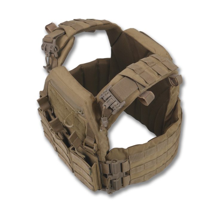 Плитоноска Kiborg GU Gen.2 + з'ємна панель для трьох магазинів Койот - Зображення 7