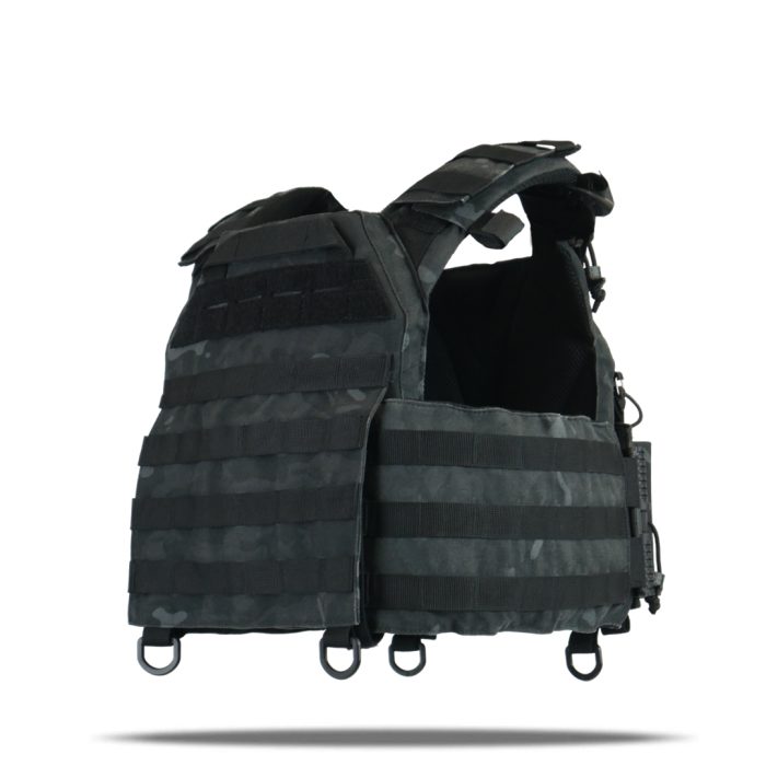 Плитоноска Kiborg GU Gen.2 + з'ємна панель для трьох магазинів Чорний Мультикам - Зображення 4