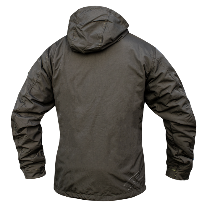 Вітровка "TRAVEL DEFENCE" OLIVE (Таслан + Мікрофліс) - Зображення 4