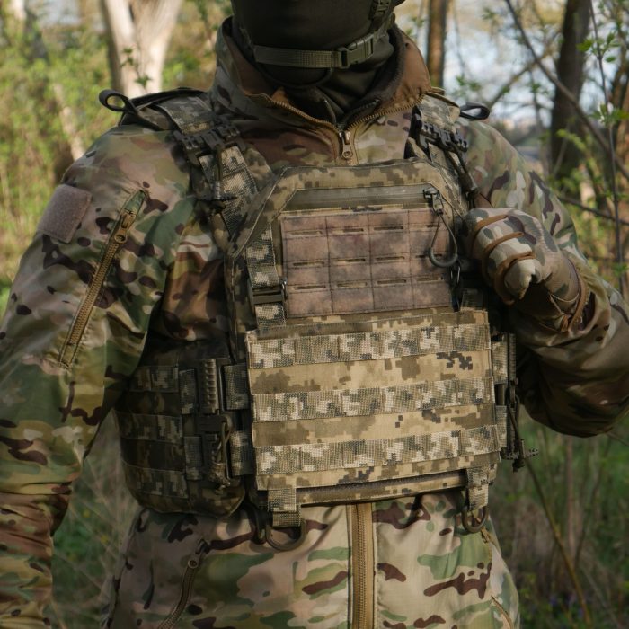 Бронезахист плитоноска Піксель Kiborg GU gen.2 - Зображення 9