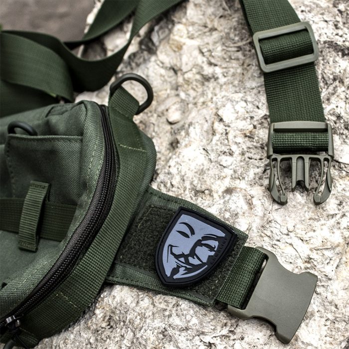 Тактична міська сумка "VENDETTA" OLIVE (Cordura) - Зображення 7