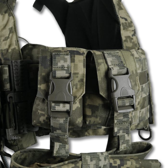 Комплект Kiborg Плитоноска GU gen.2 + 8 підсумків Піксель - Зображення 9