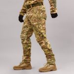 Штани "TRAVEL DEFENCE" MULTICAM з ременем (Таслан + Мікрофліс) - Зображення 2