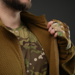 Вітрозахисна флісова кофта Militex mod. 6 — - Зображення 9