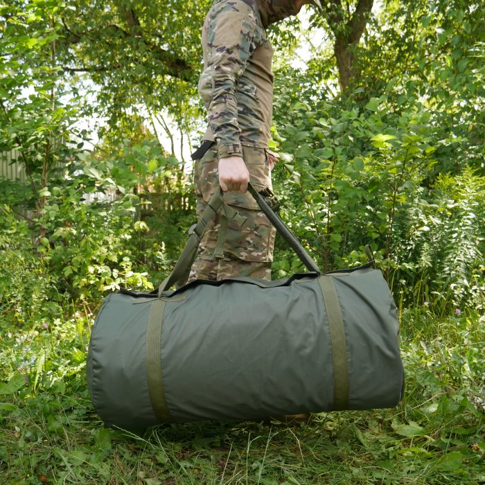 Сумка-баул олива 120л Kiborg - Зображення 8