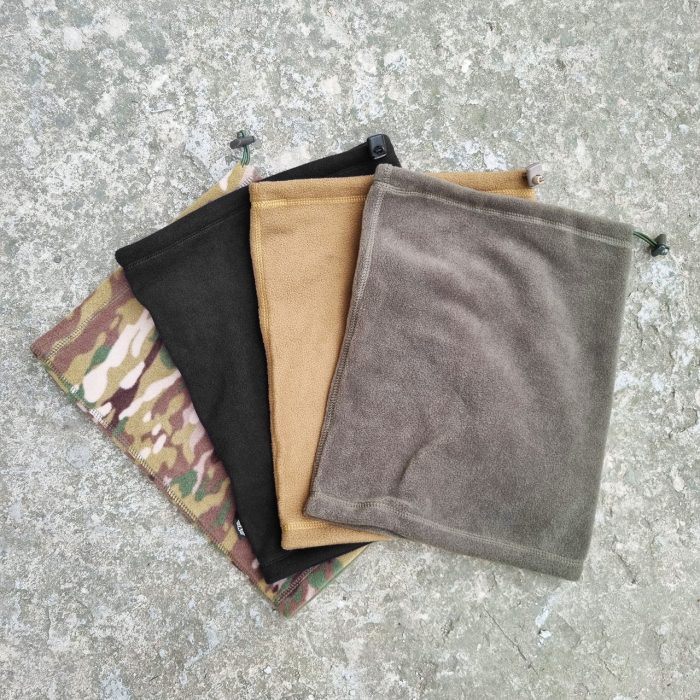 Теплий Комплект Шапка + Баф "MULTICAM" (Фліс) - Зображення 6