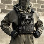 Плитоноска Plate Carrier KARGO BLACK (Cordura) - Зображення 7