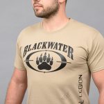 Футболка з принтом "BLACK WATER" KHAKI (Бавовна) - Зображення 5