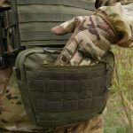 Сумка-напашник XL Kiborg GU Cordura з NIR-просоченням (Хакі) - Зображення 8