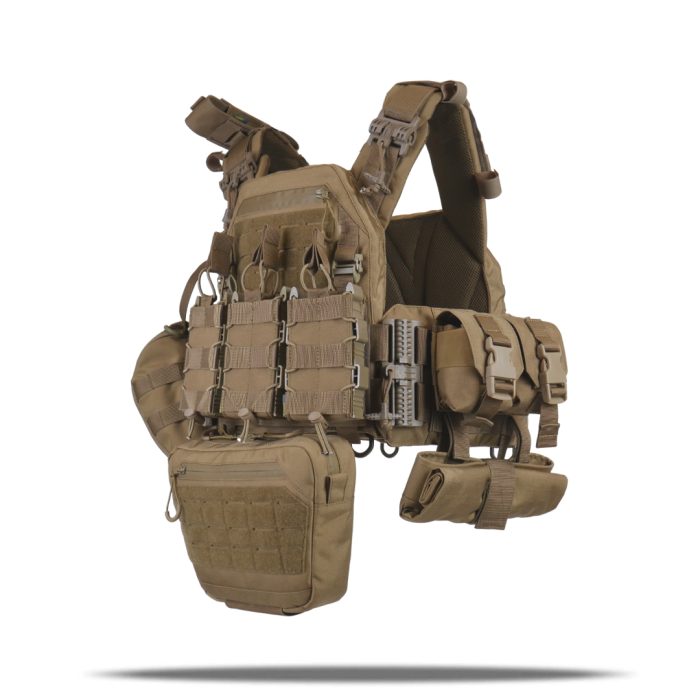 Комплект Kiborg Плитоноска GU gen.2 + 8 підсумків Койот - Зображення 1