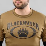 Футболка з рукавами "BLACK WATER" KHAKI (Трикотаж) - Зображення 4