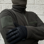 Куртка зимова SoftShell "DIVISION" + толстовка фліс (OLIVE) 2 в 1 - Зображення 10