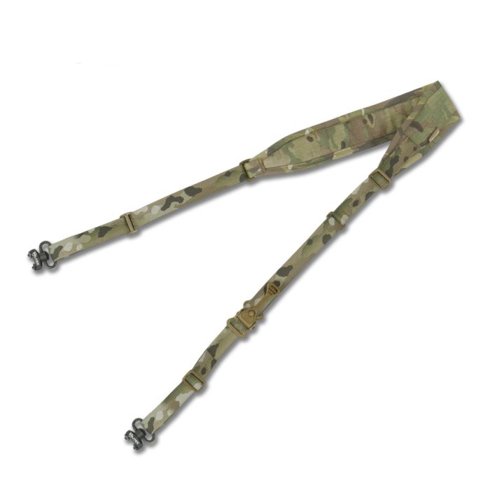 Двоточковий збройовий ремінь з QD антабками M-lok та швидким регулюванням Multicam USA - Зображення 1