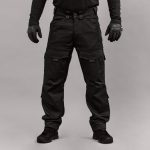 Штани тактичні "SHTORM" BLACK (Canvas) - Зображення 3