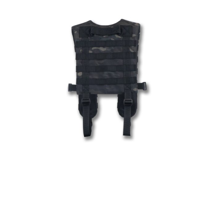 Ремені плечові (лямки) чорний мультикам для пояса РПС - Зображення 5