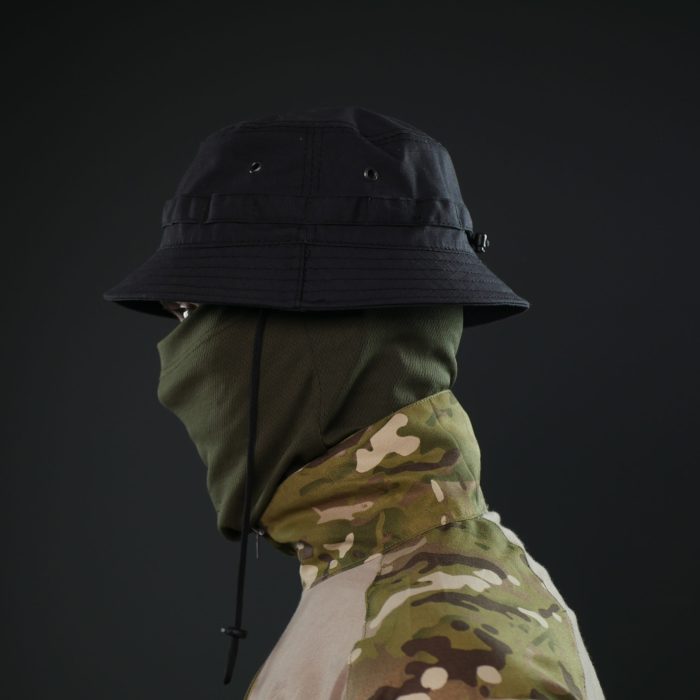 Армійська панама PLV (ріп-стоп) Чорна - Зображення 5