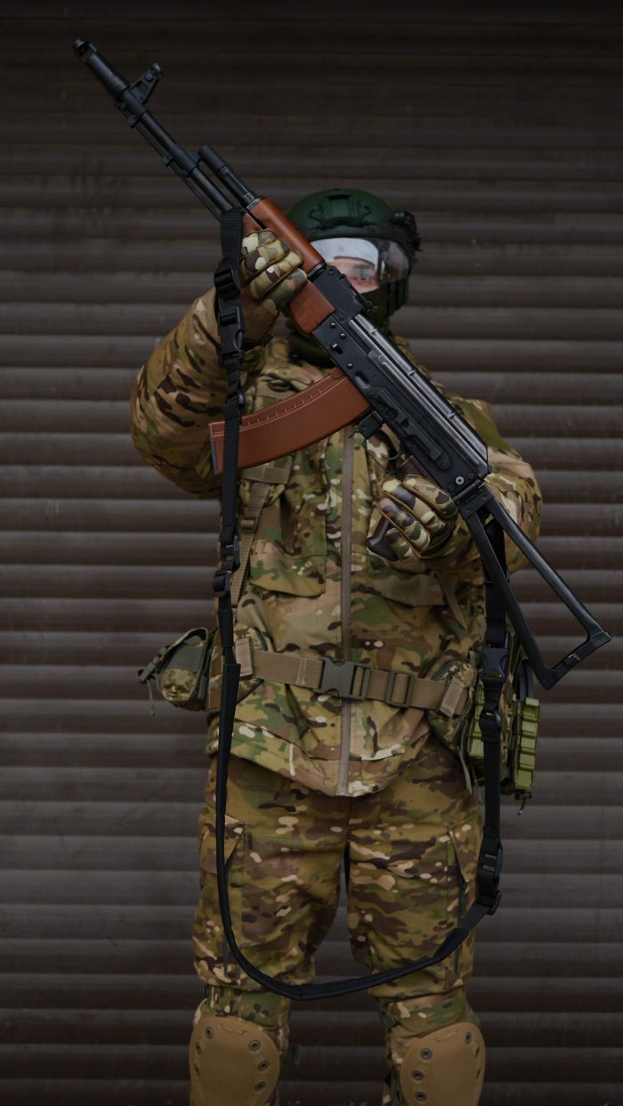 Ремінь 3-х точковий для АК,РПК Чорний - Зображення 7