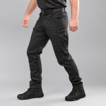 Штани тактичні "DEFENDER" BLACK з ременем (Rip-Stop Стрейч) - Зображення 2