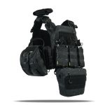 Комплект Kiborg Плитоноска GU gen.2 + 8 підсумків Чорний Мультикам - Зображення 3