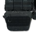 Комплект плитоноска Kiborg GU Gen.2 + 6 підсумків Чорний Мультикам - Зображення 8