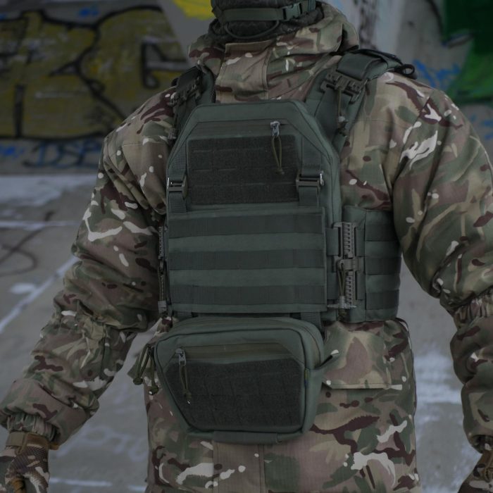 Сумка-напашник M Kiborg GU Cordura Khaki - Зображення 7