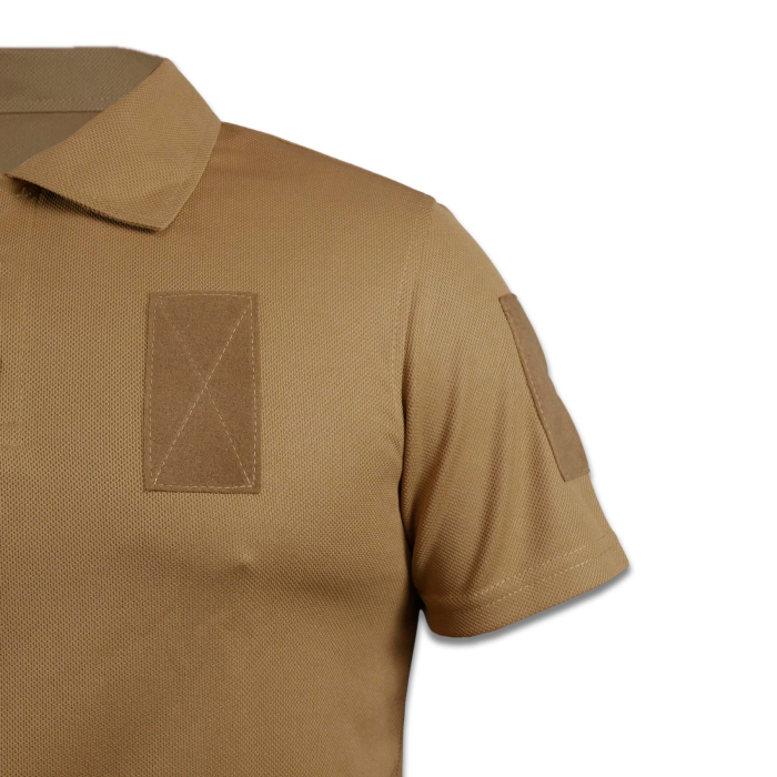 Тактична футблока поло койот Military (46р) - Зображення 4