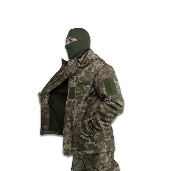 Демісезонний костюм Softshell Kiborg Піксель - Зображення 5