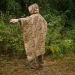 Пончо-дощовик Kiborg із запаяними швами Піксель - Зображення 7