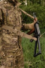 Ремінь 2-точковий Kiborg G-2 з системою швидкого регулювання Triple-X (Койот) - Зображення 9