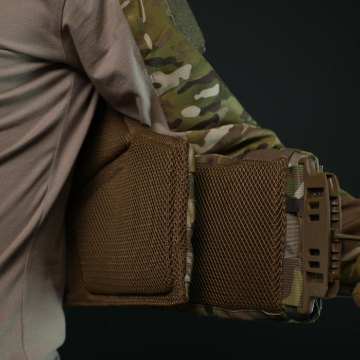 Бронежилет з збільшеною площею захисту Kiborg Modular X-1 (XL) — Мультикам - Зображення 8