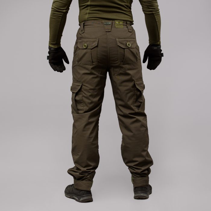 Штани зимові "RAPTOR-3" OLIVE (Мембрана + Мікрофліс) - Зображення 3