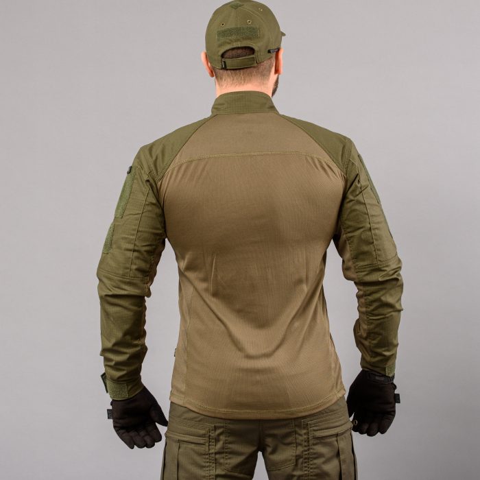 Сорочка бойова UBACS "ANTITERROR II" OLIVE (Rip-Stop + CoolPass + Ribana) - Зображення 3