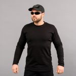 Футболка з рукавами "BLACK" (Трикотаж)