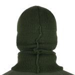 Шапка-балаклава в'язана на флісі олива - Зображення 6
