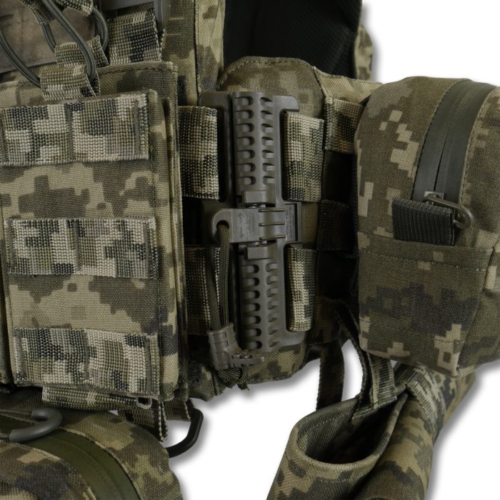 Комплект плитоноска Kiborg GU Gen.2 + 6 підсумків Піксель - Зображення 9