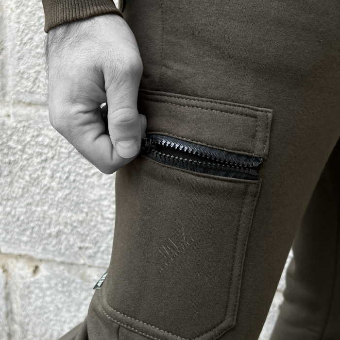 Комплект спортивний "WARRIOR" OLIVE (Трикотаж) - Зображення 9