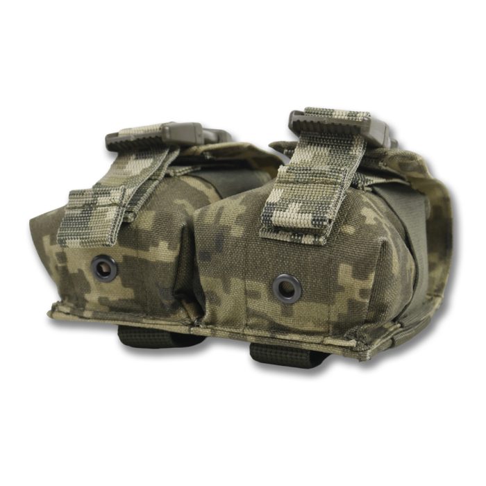 Підсумок під 2 гранати KIBORG GU Double Mag Pouch (Піксель) - Зображення 4